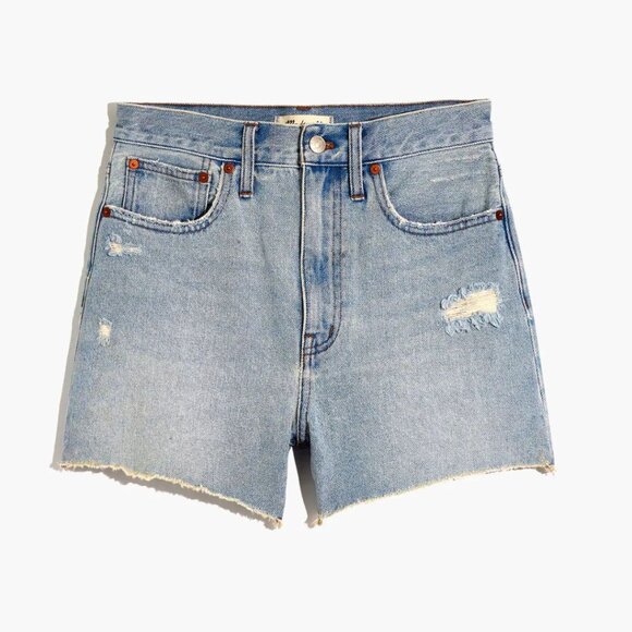 Madewell - The Momjean Short Byers Wash: Ripped Edition MC652 | Size 31 - Picture 10 of 17